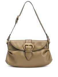 PINKO Classic Jolene Leather Shoulder Bag at Farfetch